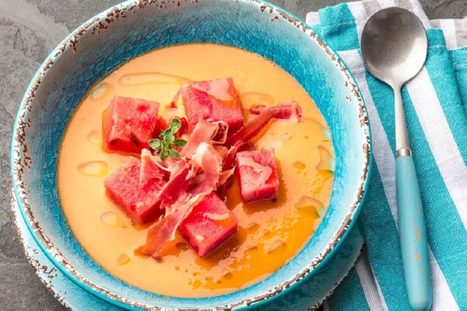 Jednoduchý recept na melónové salmorejo: Osviežujúce jedlo plné antioxidantov za menej ako 15 minút!